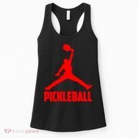 Red Pickleball Sports Logo Women's Tank Top thumb 0