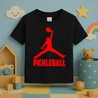 Red Pickleball Sports Logo Toddler T-Shirt thumb 3