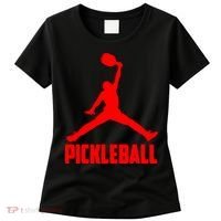 Red Pickleball Sports Logo Women's T-Shirt thumb 0