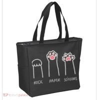 Rock Paper Scissors Cat Paws Tote Bag thumb 2