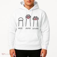 Rock Paper Scissors Cat Paws Hoodie thumb 2