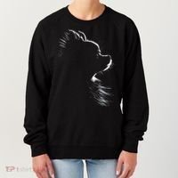 Retro Pomeranian Silhouette Women's Sweatshirt thumb 0