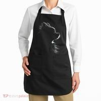 Retro Pomeranian Silhouette Apron thumb 2
