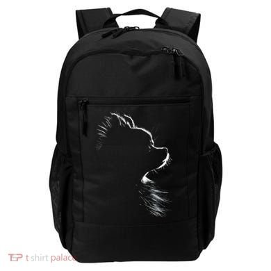 Retro Pomeranian Silhouette Backpack