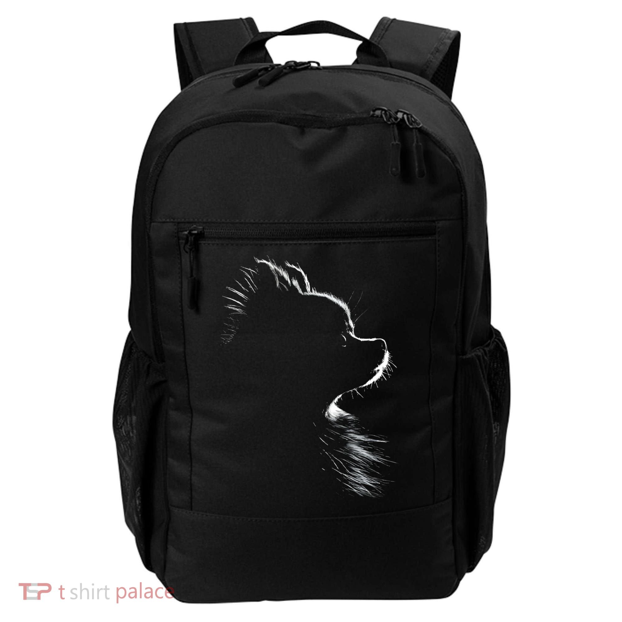 Retro Pomeranian Silhouette Backpack