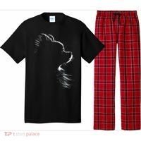 Retro Pomeranian Silhouette Pajama Set thumb 0