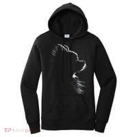 Retro Pomeranian Silhouette Women's Hoodie thumb 0