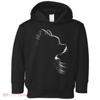 Retro Pomeranian Silhouette Toddler Hoodie thumb 0