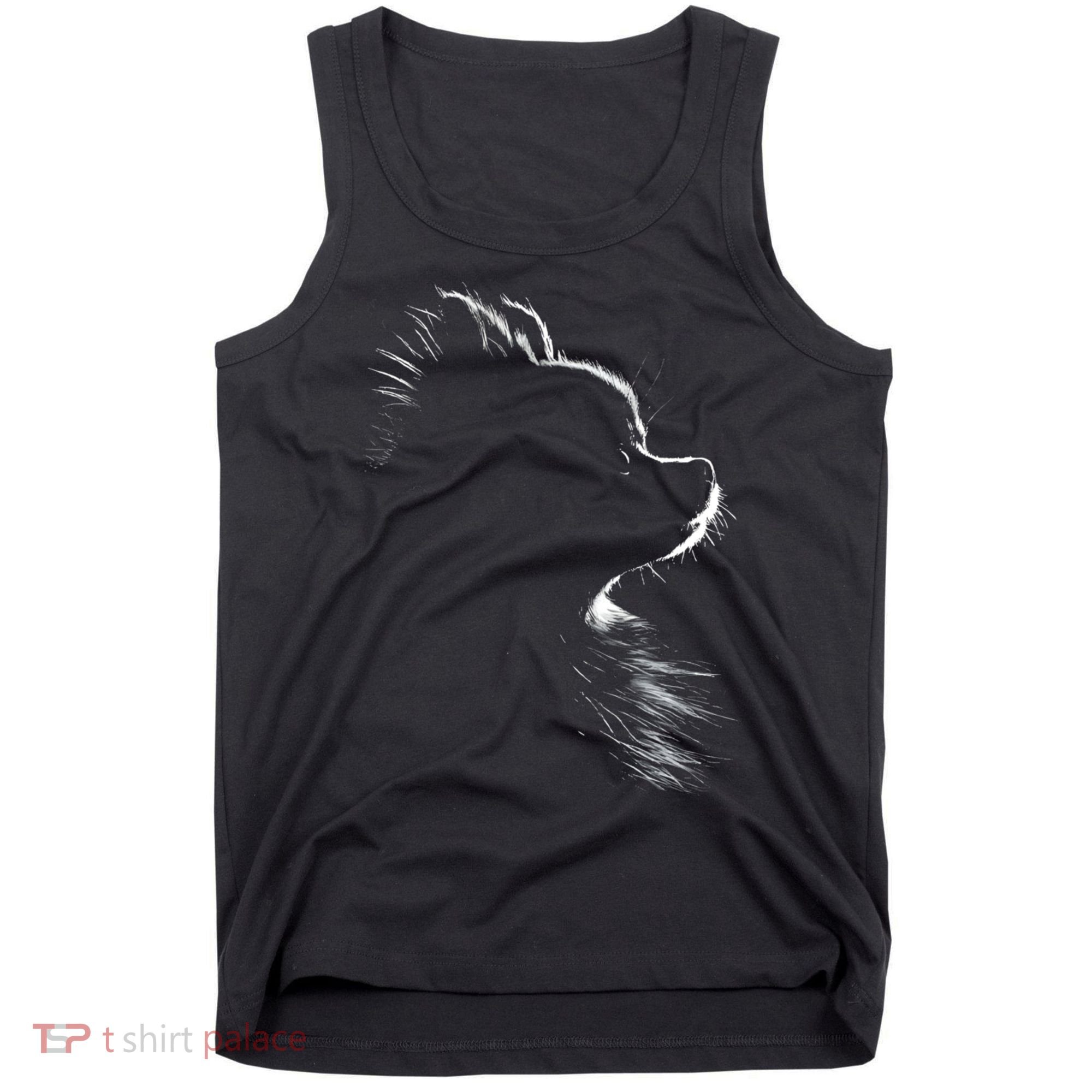 Retro Pomeranian Silhouette Tank Top