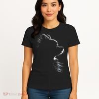 Retro Pomeranian Silhouette Women's T-Shirt thumb 4
