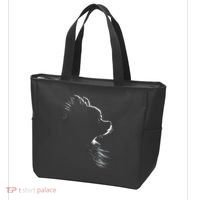 Retro Pomeranian Silhouette Tote Bag thumb 3