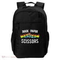 Rock Paper Scissors Lesbian Pride Rainbow Lgbt Backpack thumb 0