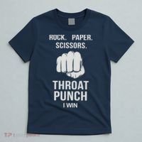 ROCK PAPER SCISSORS THROAT PUNCH T-Shirt thumb 5