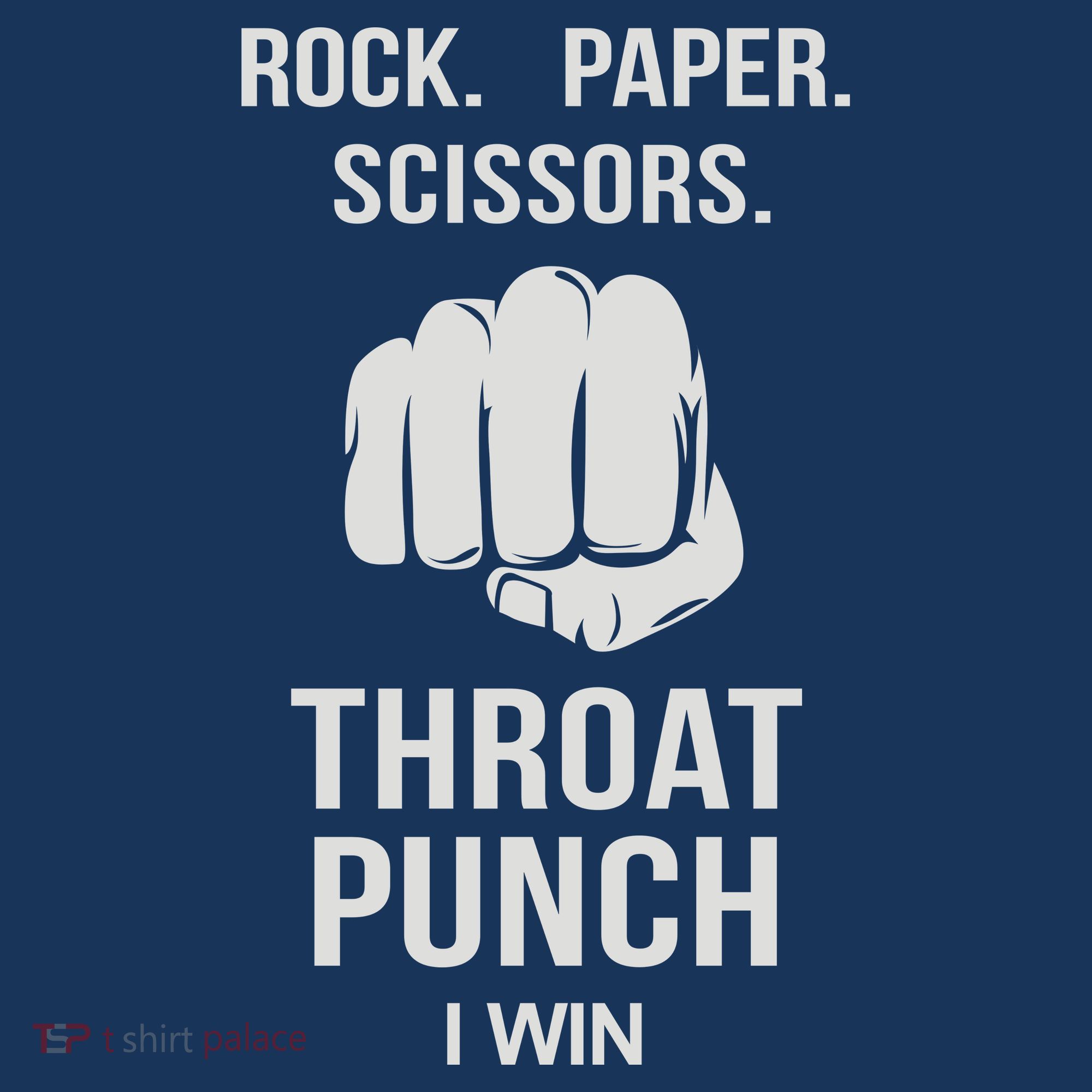 ROCK PAPER SCISSORS THROAT PUNCH Baby Bodysuit