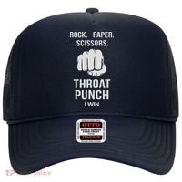 ROCK PAPER SCISSORS THROAT PUNCH Hat thumb 0