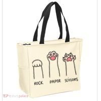 Rock Paper Scissors Cat Paws Tote Bag thumb 2
