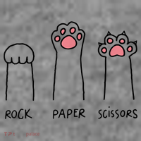 Rock Paper Scissors Cat Paws Toddler Hoodie thumb 2