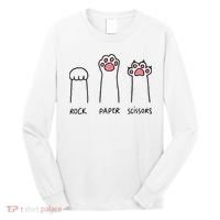 Rock Paper Scissors Cat Paws Long Sleeve Shirt thumb 0