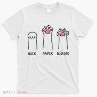 Rock Paper Scissors Cat Paws T-Shirt thumb 0