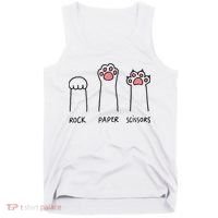 Rock Paper Scissors Cat Paws Tank Top thumb 0