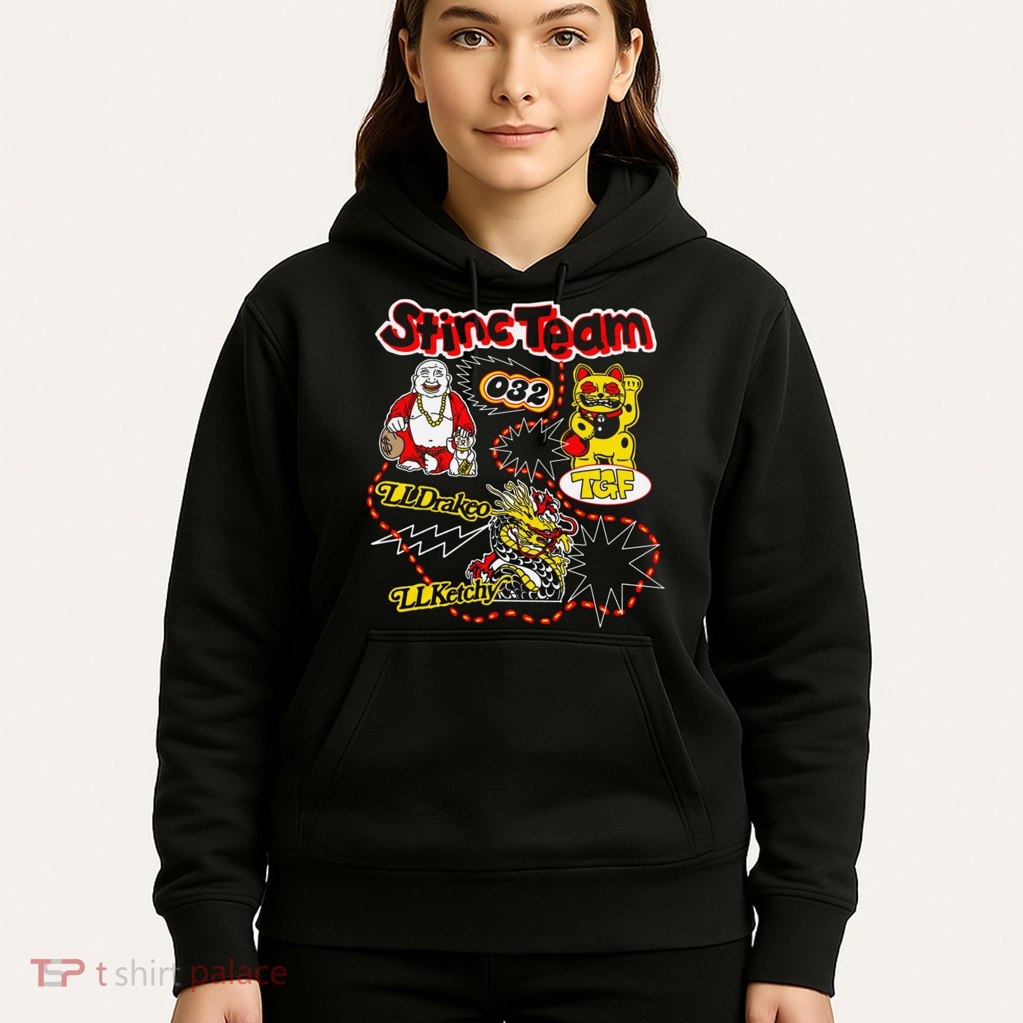 RalfyThe Plug Stinc Team 032 Lldrakeo Llketchy TGF Hoodie