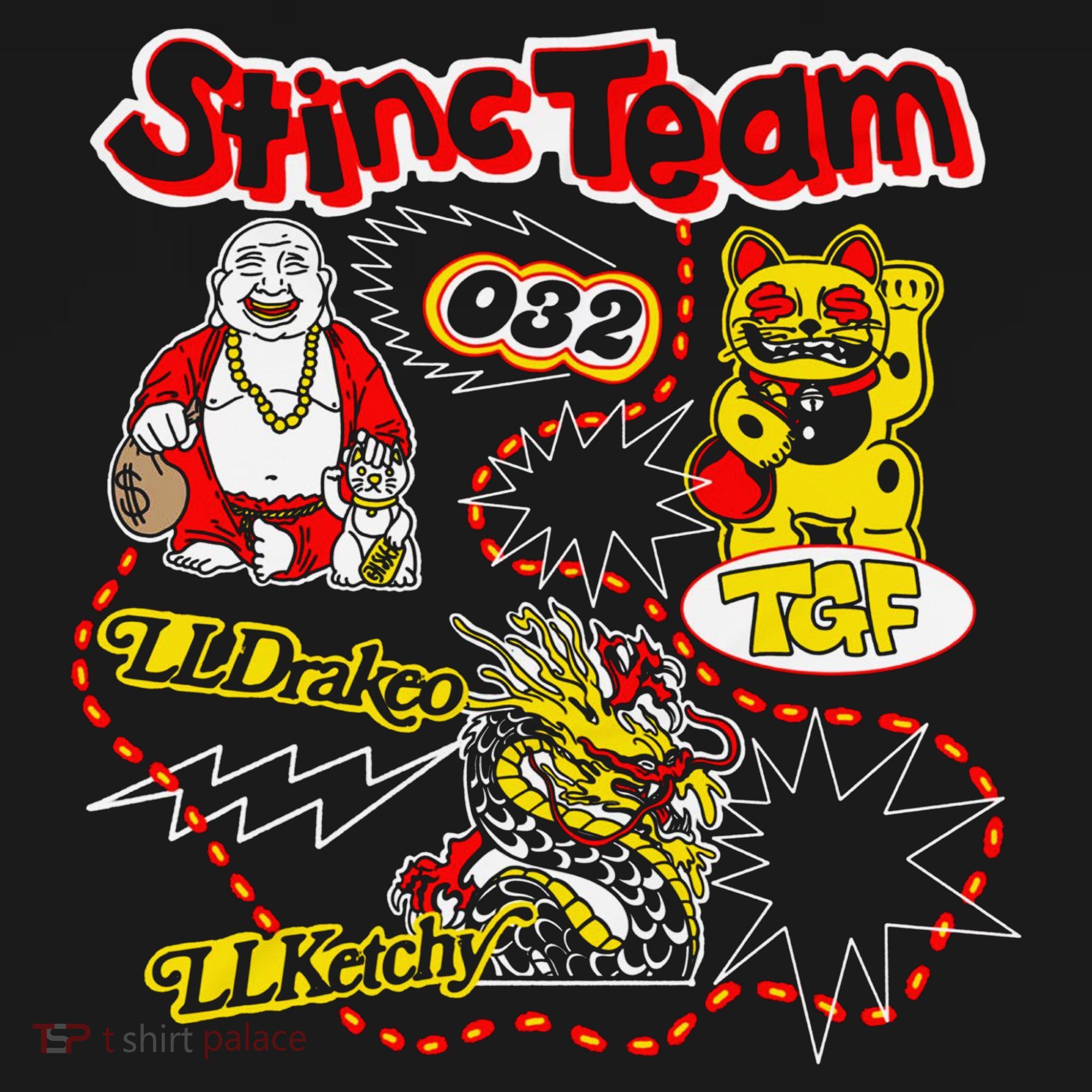 RalfyThe Plug Stinc Team 032 Lldrakeo Llketchy TGF Sweatshirt
