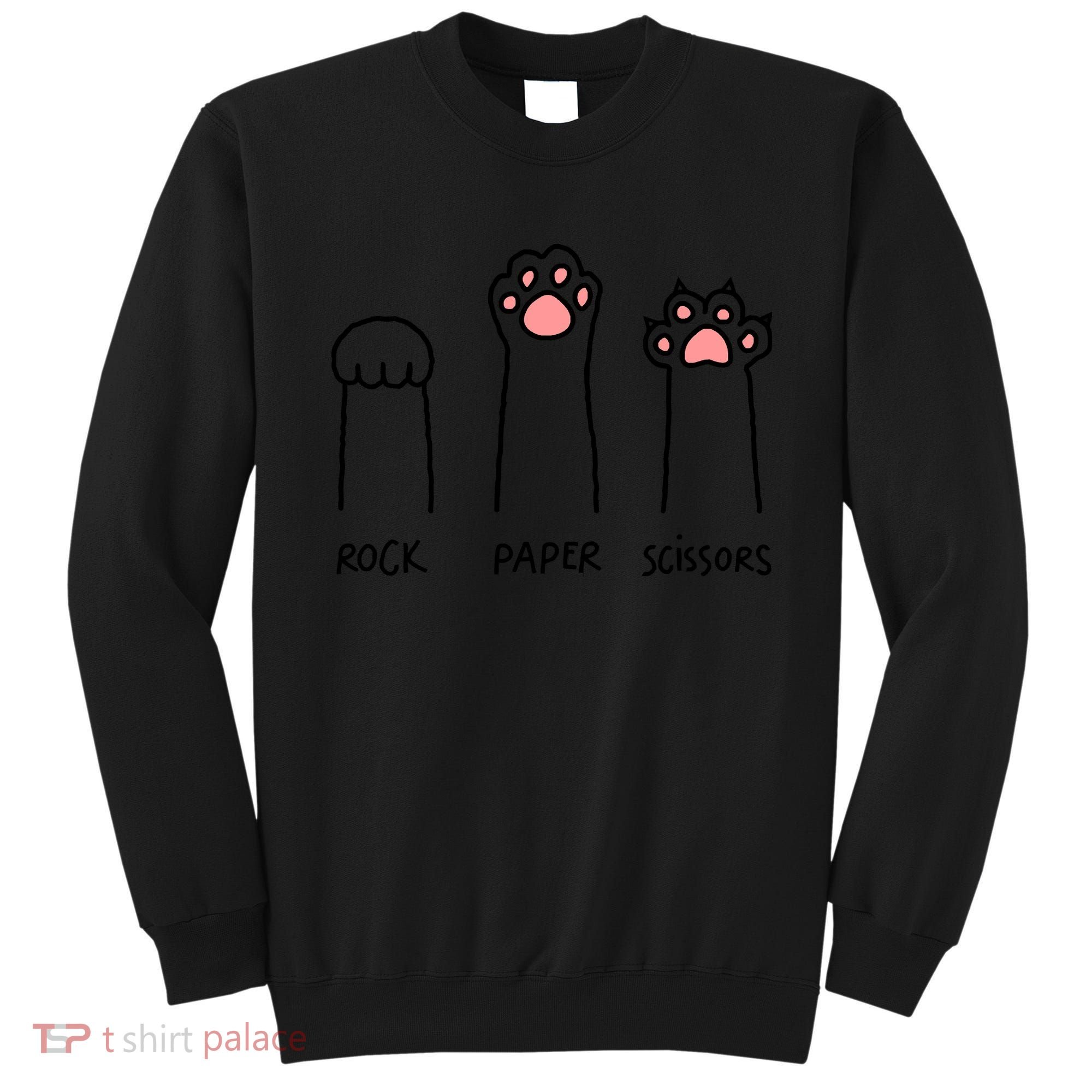 Rock Paper Scissors Sweatshirt