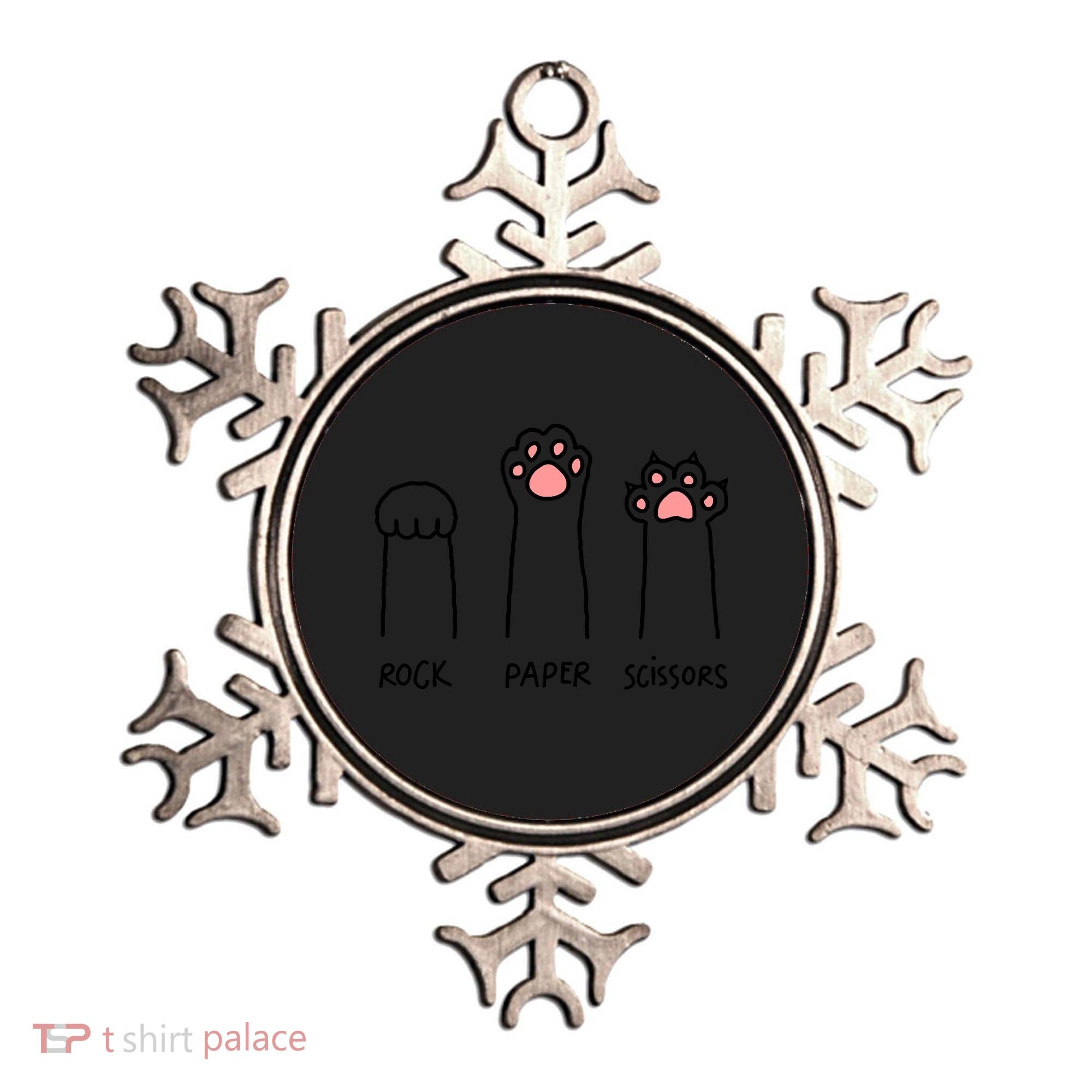 Rock Paper Scissors Ornament