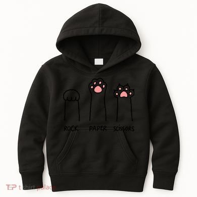 Rock Paper Scissors Kids Hoodie