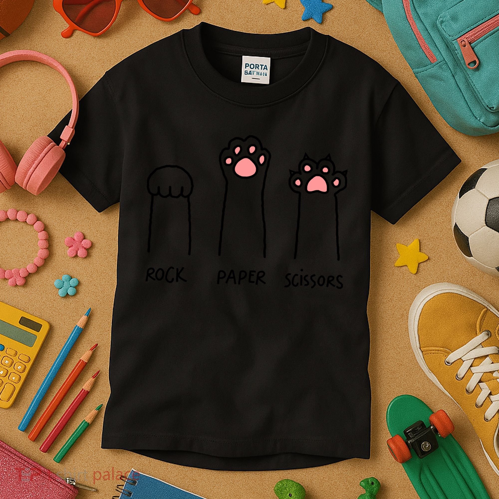 Rock Paper Scissors Kids T-Shirt