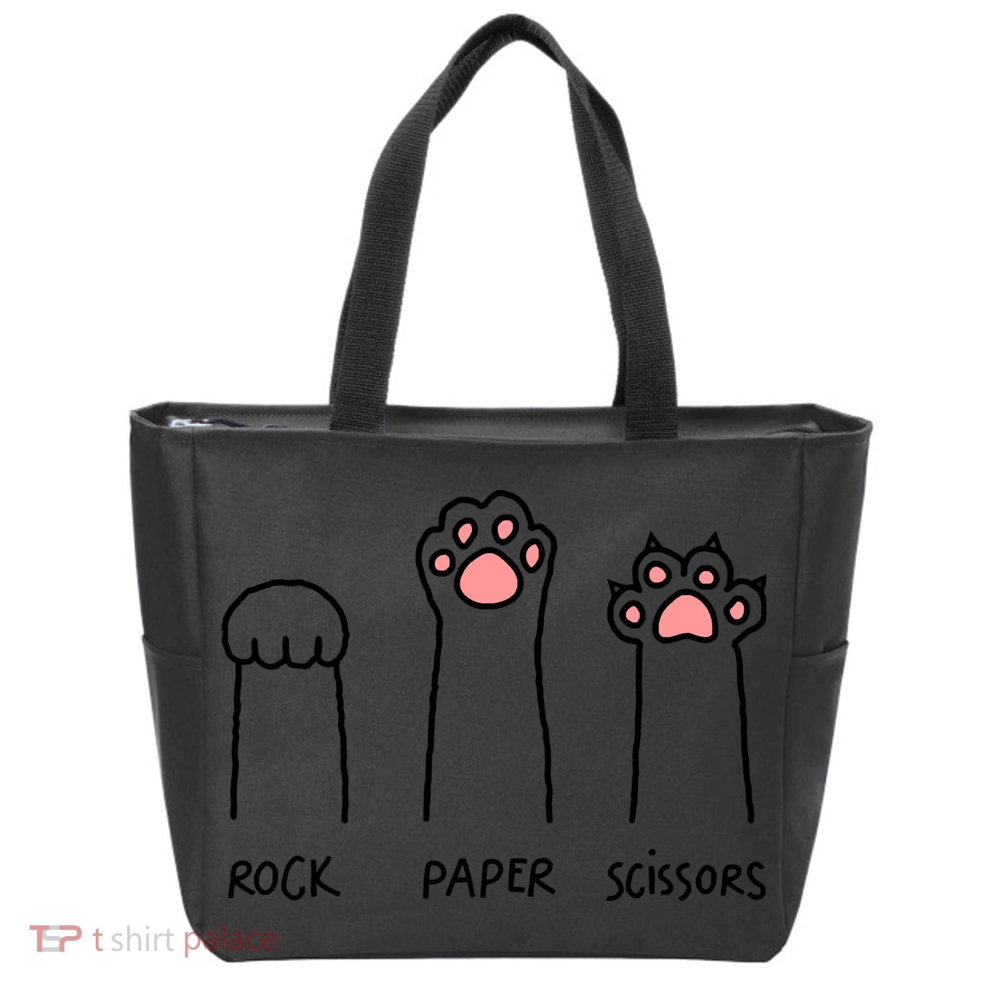 Rock Paper Scissors Tote Bag