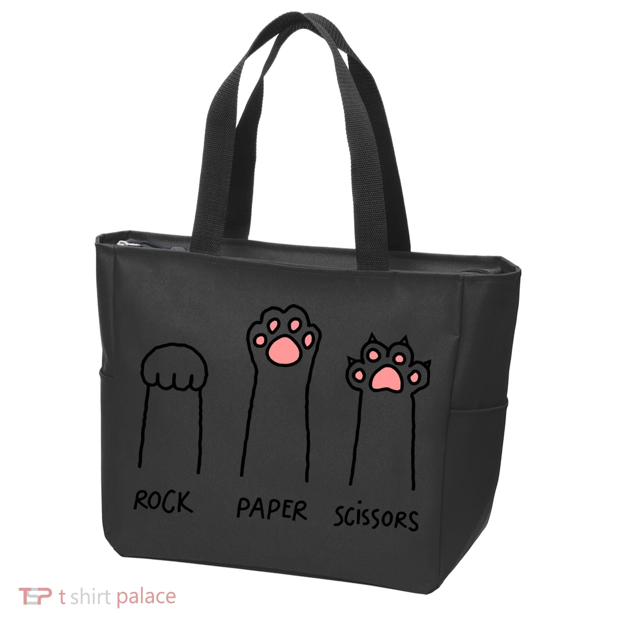 Rock Paper Scissors Tote Bag