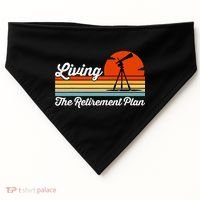Retirement Plan Sky Observing Telescope Astronomy Fan USA-Made Doggie Bandana thumb 0