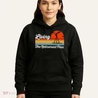 Retirement Plan Sky Observing Telescope Astronomy Fan Hoodie thumb 5