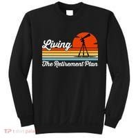 Retirement Plan Sky Observing Telescope Astronomy Fan Sweatshirt thumb 0