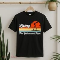 Retirement Plan Sky Observing Telescope Astronomy Fan T-Shirt thumb 2