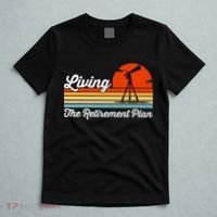 Retirement Plan Sky Observing Telescope Astronomy Fan T-Shirt thumb 5