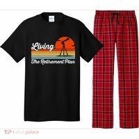 Retirement Plan Sky Observing Telescope Astronomy Fan Pajama Set thumb 0