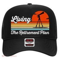 Retirement Plan Sky Observing Telescope Astronomy Fan Hat thumb 0