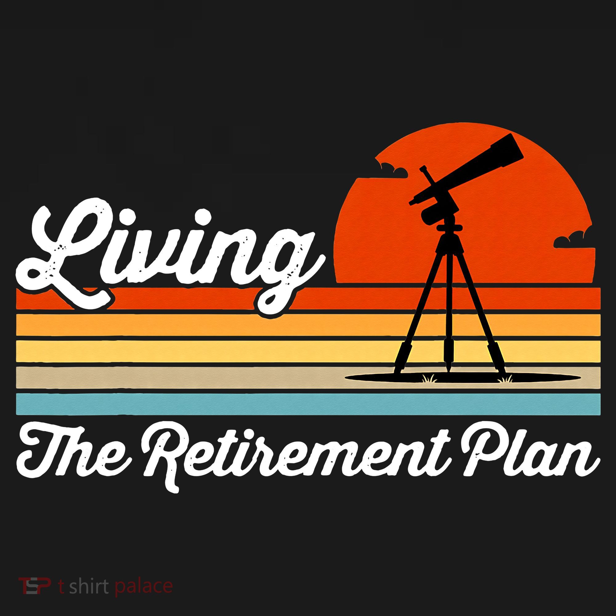 Retirement Plan Sky Observing Telescope Astronomy Fan Tank Top