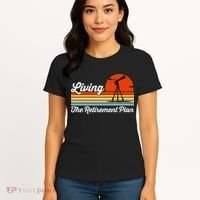 Retirement Plan Sky Observing Telescope Astronomy Fan Women's T-Shirt thumb 4