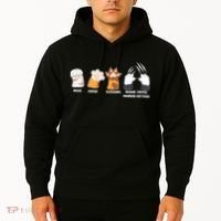 Rock Paper Scissors Razor Tipped Murder Mittens Fun Cat Paws Hoodie thumb 2