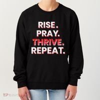 Rise. Pray. Thrive. Repeat Women's Sweatshirt thumb 0