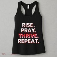 Rise. Pray. Thrive. Repeat Women's Tank Top thumb 3