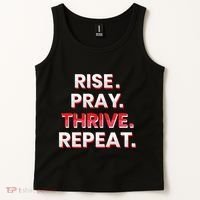 Rise. Pray. Thrive. Repeat Tank Top thumb 2