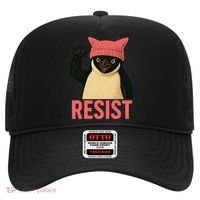 Resist Penguin Tariff Hands Off Protest March Hat USA Hat thumb 0