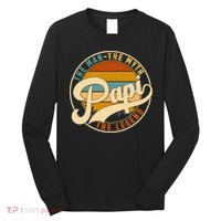 Retro Papi The Man The Myth The Legend Funny FatherS Day Long Sleeve Shirt thumb 0
