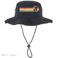 Retro Palm Tree Tropical Summer Beach Vacation  Bucket Hat thumb 0