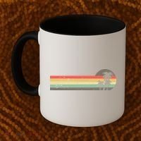 Retro Palm Tree Tropical Summer Beach Vacation  Coffee Mug thumb 2