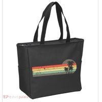 Retro Palm Tree Tropical Summer Beach Vacation  Tote Bag thumb 2